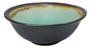 Pack Of 6 Crackle Green Midori Kannyu Ceramic Large Ramen Soup Bowls 47oz
