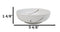 Pack Of 5 Ceramic Yukino Hana Collection Soup Salad Rice Shallow Bowls 10oz