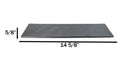 Pack Of 3 Tetsu Kesho Black Contemporary Rectangular Serving Platter 14.5"L