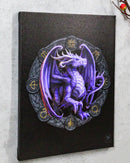 Anne Stokes Samhain Drake Sabbats Wheel of The Year Dragon Canvas Wall Decor