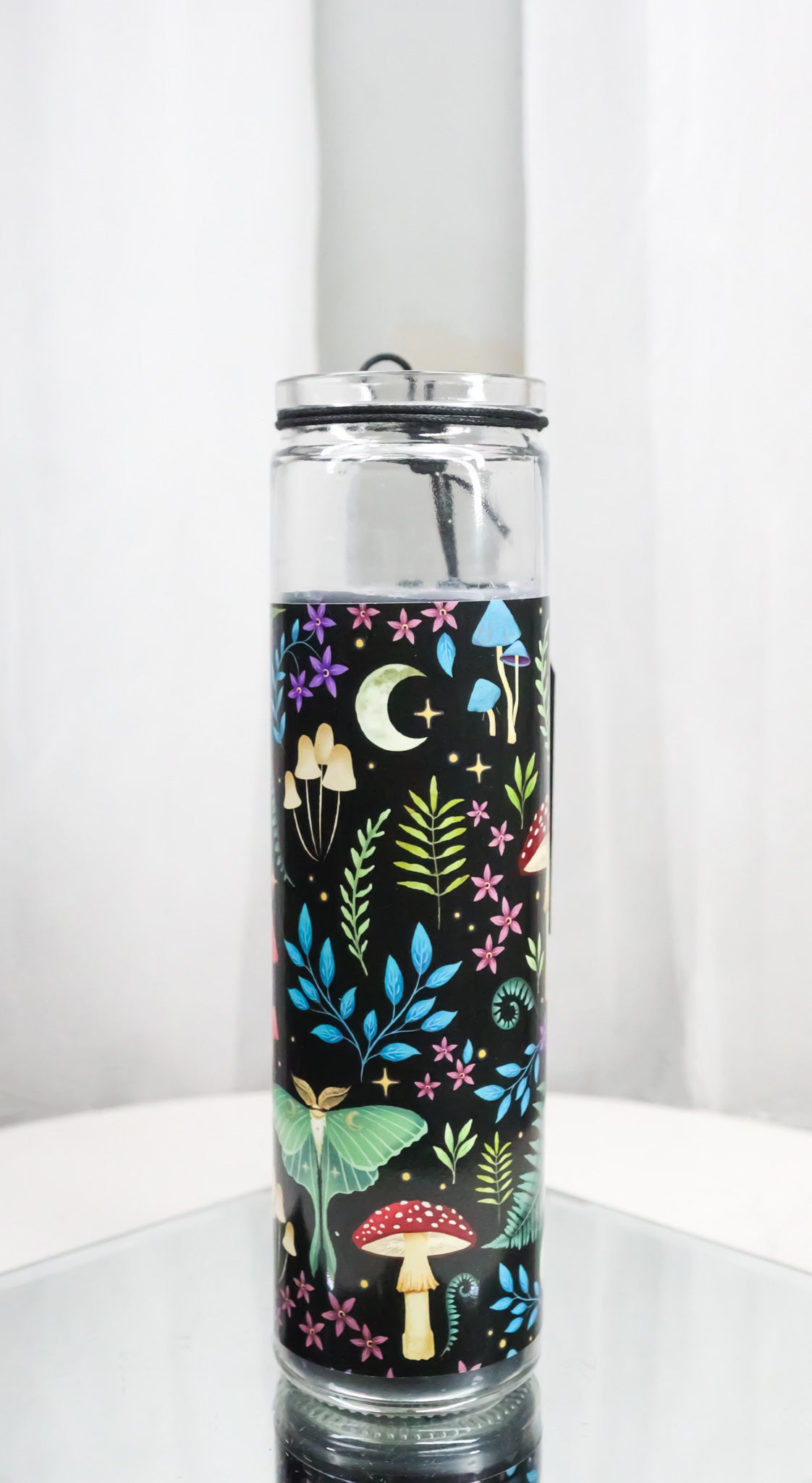 Dark Forest Hocus Pocus Magic Wildberry Wicca Tall Tube Candle Home Fragrance