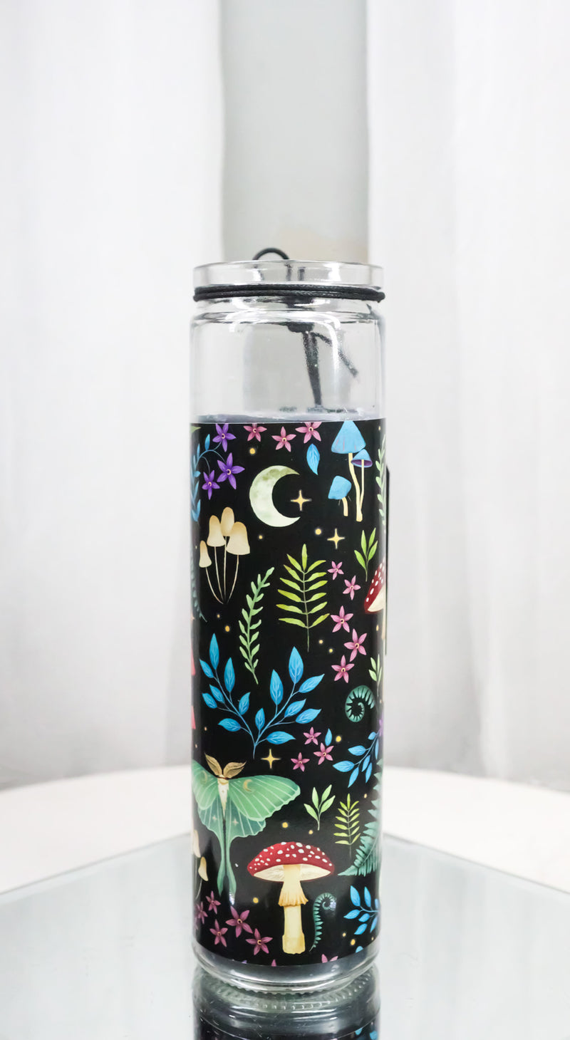 Dark Forest Hocus Pocus Magic Wildberry Wicca Tall Tube Candle Home Fragrance