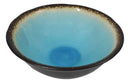 Pack Of 6 Crackle Blue Sky Aozora Kannyu Ceramic Large Pho Ramen Soup Bowls 47oz