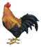 Rustic Western Proud Country Chicken Rooster In Stately Pose Figurine 8"Tall