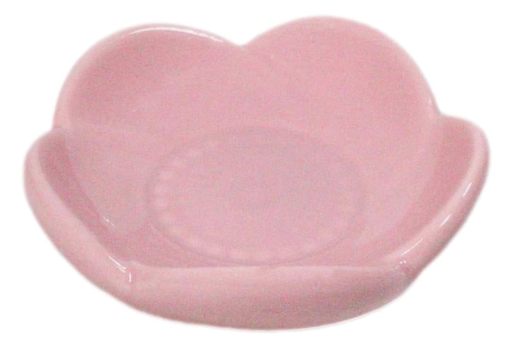 Ebros Set of 6 Pink Sakura Cherry Blossom Porcelain Sauce Dishes 3 Inch