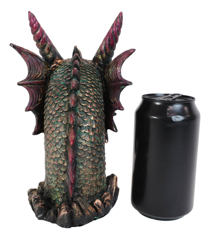 Ebros Gift Medieval Dragon Head Bust Resin Figurine Decorative Home Decor Statue
