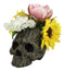 Mythical Greenman Tree Ent Skull Resin Bowl Garden Planter Figurine 7"Long
