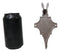 Pack Of 2 Antique White Pewter Bunny Rabbit Head Wall Coat Hooks With Chalkboard