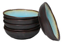 Pack Of 6 Blue Sky Aozora Kannyu Round Flair Deep Plates Shallow Bowls 15oz