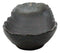Pack Of 3 Charcoal Grey Tone Hakumu Wavy Oblong Long Serving Platter 13.25"L