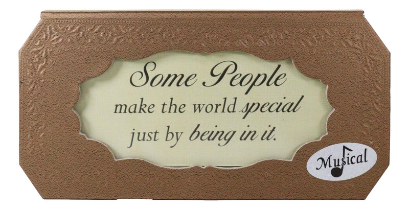 Blessings Memories Love 'Some People Make The World Special' Musical Trinket Box