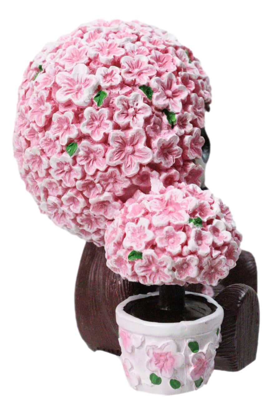 Furry Bones Japanese Sakura Pink Cherry Blossoms Skeleton Figurine Furrybones