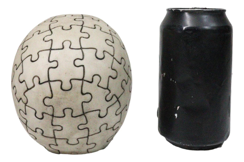 Ossuary Macabre Gothic Jointed Jigsaw Puzzle Cranium Skull Figurine 6"L