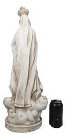 Catholic Blessed Virgin Mary Our Lady of Fatima Large Outdoor Statue 24" Tall