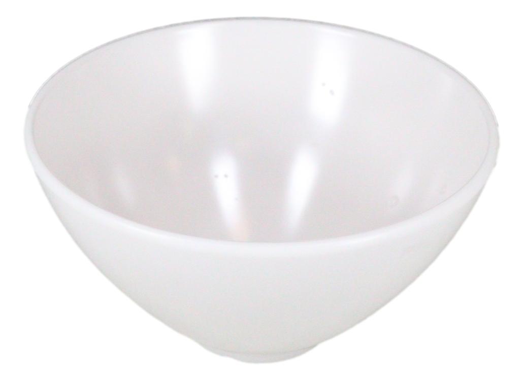 Restaurant Supply Contemporary Round White Jade Melamine Soup Salad Bowls Set 6