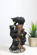 Cabin Companion Tree Climber Black Bear Figurine Cub Bears Forest Tree Wildlife