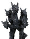 Legends Of Hercules Fantasy Five Headed Dragon Hydra Faux Stone Figurine 8"H