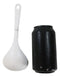 Pack of 6 Melamine Yukino Hana Soup Gravy Stew Ladle Soup Spoons With Notch 8"L