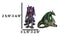 Set of 4 Colorful Metallic Elemental Dragons in Multiple Poses Mini Figurines