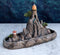 Feng Shui Zen Mountain Range Buddhist Pagoda Temple Backflow Cone Incense Holder