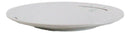 Set Of 6 Modern Yukino Hana Snowflakes Melamine Large Round Dinner Plates 11"D
