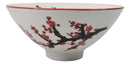 Pink Sakura Ceramic Ramen Rice Bowl With Soup Spoon Chopsticks And Rest Set