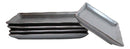 Pack Of 5 Tetsu Kesho Metallic Black Collection Rectangular Sushi Plates 7.75" L