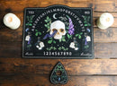 Wiccan Poisonous Plants Serpent Skull Spirit Ouija Talking Board With Planchette