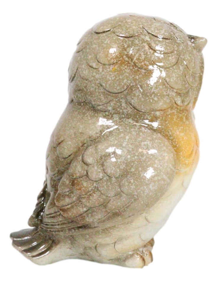 Forest Wisdom Tales Whimsical Mother Owl And Baby Owlet Family Figurine