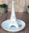 Pretty France Paris Eiffel Tower Decorative Ceramic Jewelry And Ring Holder Dish