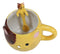 Ebros Adorable Whimsical Orange Cat Mug Drink Cup 16oz
