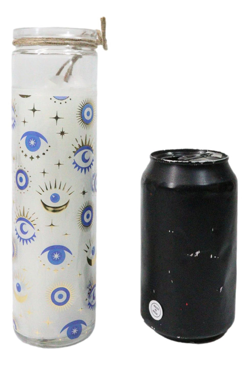 All Seeing Eye Of Providence White Sage Wicca Tall Tube Candle Home Fragrance