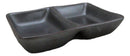 Pack Of 6 Ceramic Tetsu Kesho Soy Sauce Or Condiment Dishes With 2 Compartments
