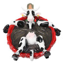 Cow Parade Cafe Ole Latin Culture Coffee Cup Bathing Cow Collector's Figurine