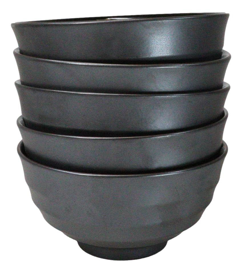 Pack Of 5 Blue Sky Seikai Art Ceramic Soup Salad Rice Donburi Poke Bowls 24oz