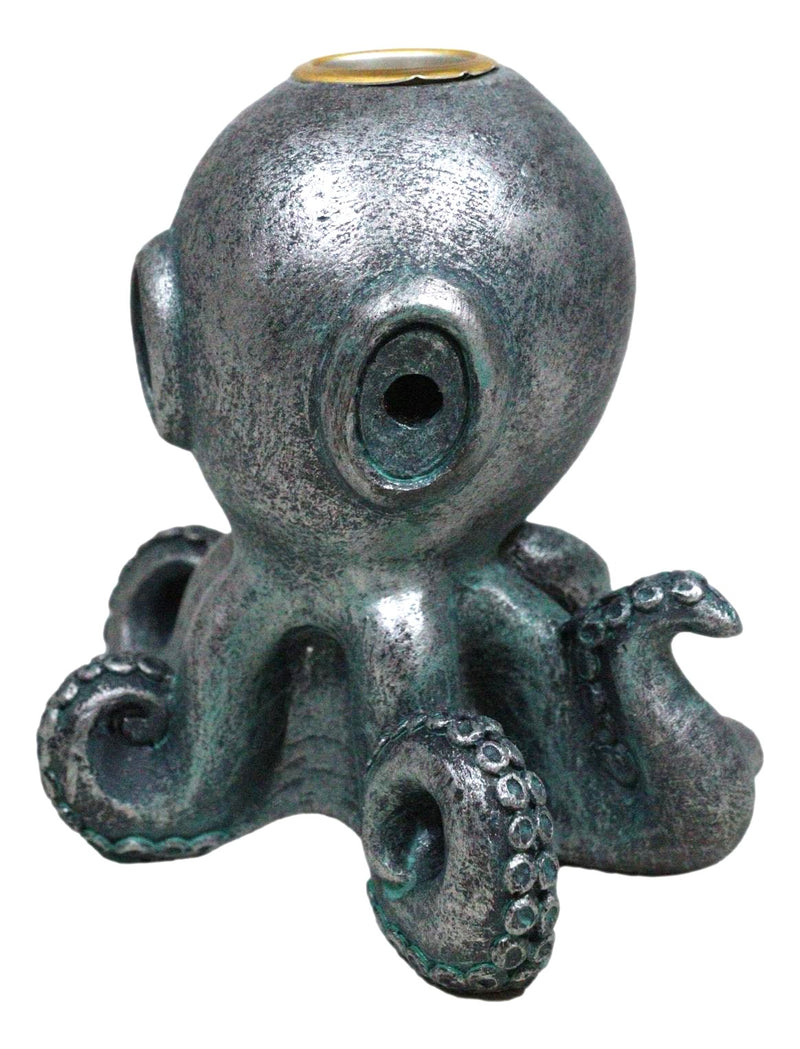 Nautical Cthulhu Octopus Tentacles Sea Monster Backflow Incense Cone Burner