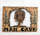 Rustic Forest Sasquatch Big Foot By Pine Trees Entering Man Cave Wall Decor