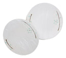 Set Of 6 Yukino Hana Snowflakes Melamine Appetizer Dessert Salad Round Plates 7"