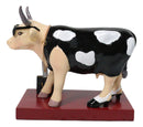 Cow Parade Diva Goddess of Fashion A Bull With Black Purse Collector's Figurine