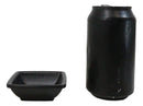 Pack Of 6 Square Black Silk Melamine Condiments Sauce Dipping Bowl or Dishes