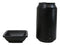 Pack Of 6 Square Black Silk Melamine Condiments Sauce Dipping Bowl or Dishes