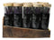 Pack Of 20 Dark Forest Fragranced Incense Sticks With Wood Holder Display Set