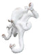 Nautical Marine Antique White Giant Octopus Multi Point Tentacles Wall Hooks