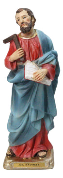 Christian Apostle Of Jesus Saint Thomas The Logical Doubter Thinker Figurine 8"H