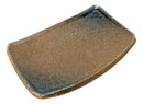 Set Of 4 Japanese Sunaji Kairagi Curved Rectangular Sushi Yakitori Plates 7"L