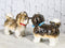 Animated Puppy Dog Shih Tzu Kitchen Salt And Pepper Shakers Ceramic Figurine Set