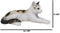 Realistic Adorable Feline Shorthair Calico Cat Kitten Lying Statue14.25"L