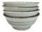 Set Of 4 Japan Made Sakura Cherry Blossoms Porcelain Ramen Soup Large Bowls 46oz