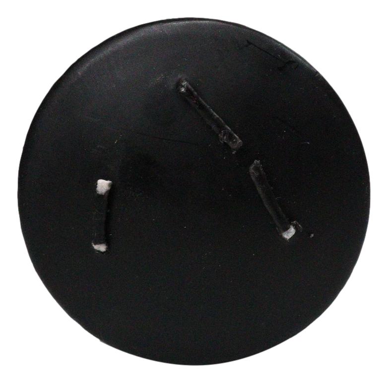 Set Of 2 Apothecary Wicca Vampire Tears Black Scented Pillar Candles Red Wax