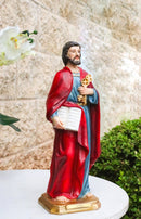Apostle Disciple Of Jesus Saint Peter Holding Key of Heaven Figurine 12" Series